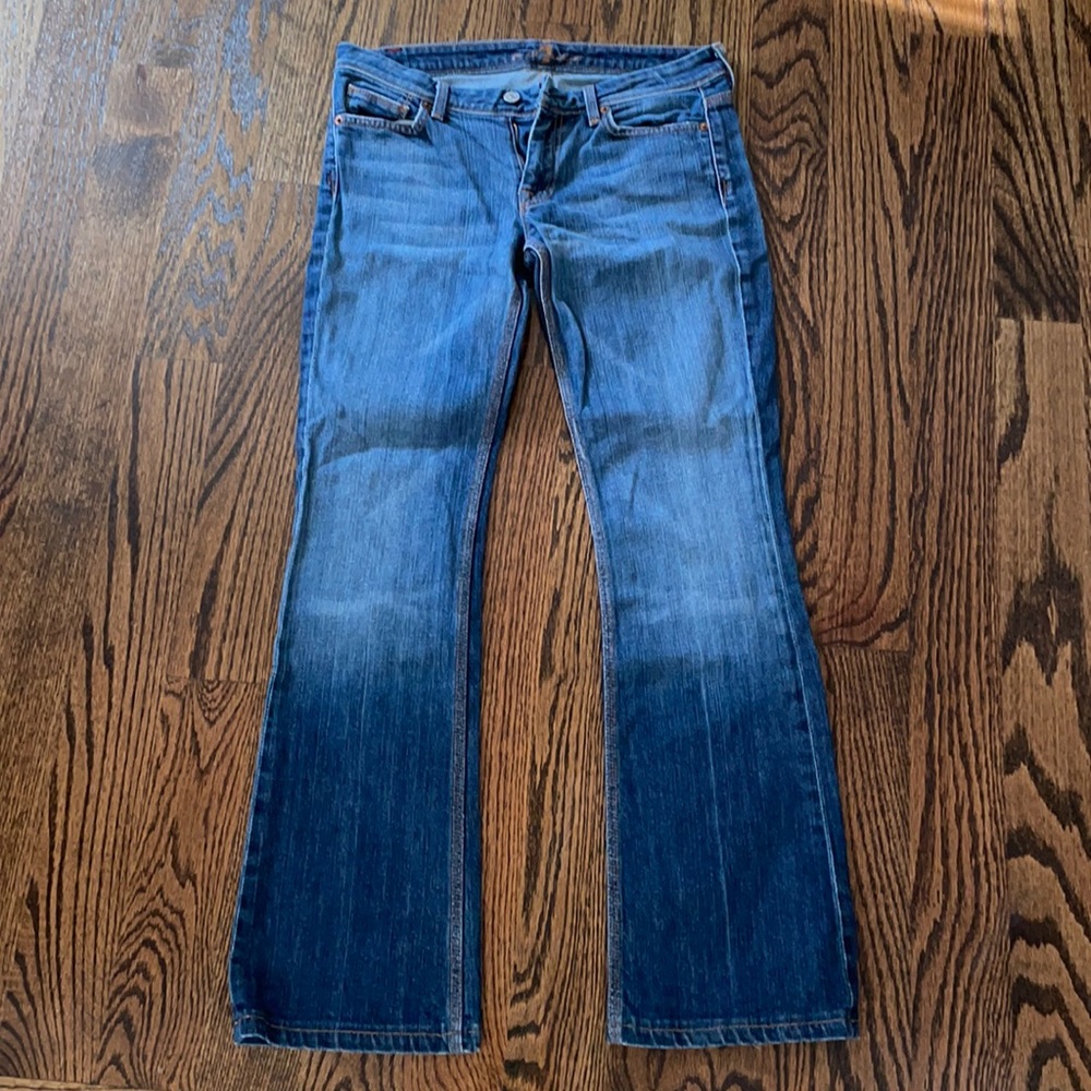 7 Jeans Great Condition Size 28, Inseam 29”